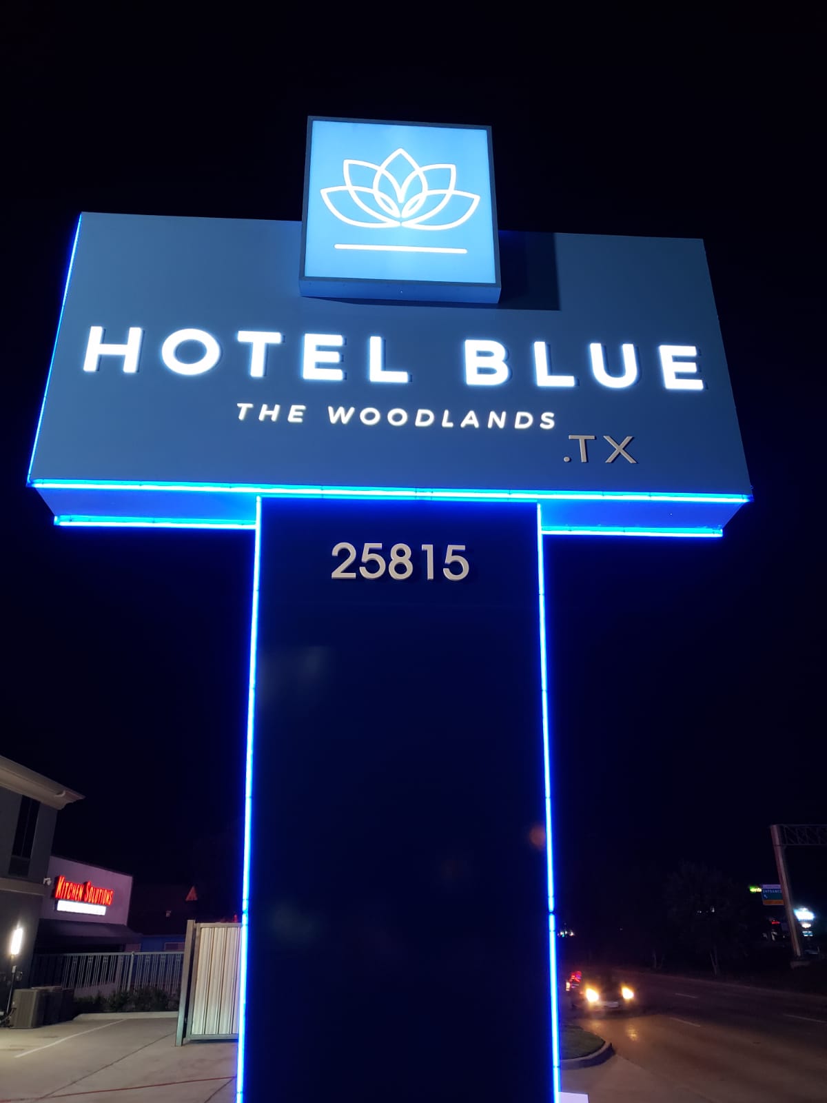 Hotel Sign View